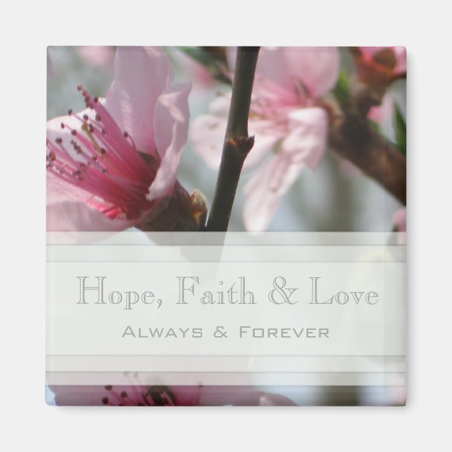 Hope, Faith & Joy Magnet (Front)