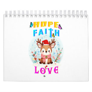 Hope Faith Love Calendar