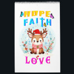 Hope Faith Love Calendar<br><div class="desc">Hope Faith Love. Single Page MediumCalendar, White. The Christmas season is here again and people are busy with their preparations for a Christmas dinner because Christmas is a time for family reunions, family bonding, and renewing friendships. So get set ready for Christmas on 25 December to celebrate Christmas night with...</div>