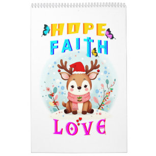 Hope Faith Love Calendar