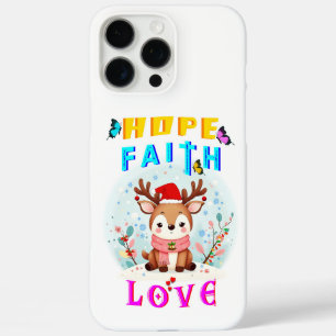 Hope Faith Love iPhone 16 Pro Max Case