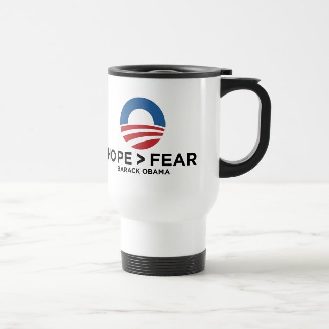 hope > fear hope won travel mug (Right)