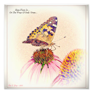 Hope Floats In... Inspirational Art Print