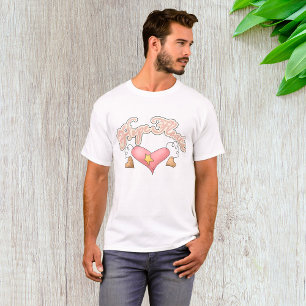 Hope Floats Pink Heart T-Shirt