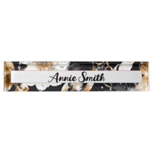 Hope Floral Desk Name Plate (WM1003-DNP)