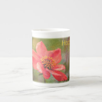 Hope Flower Bone China Mug