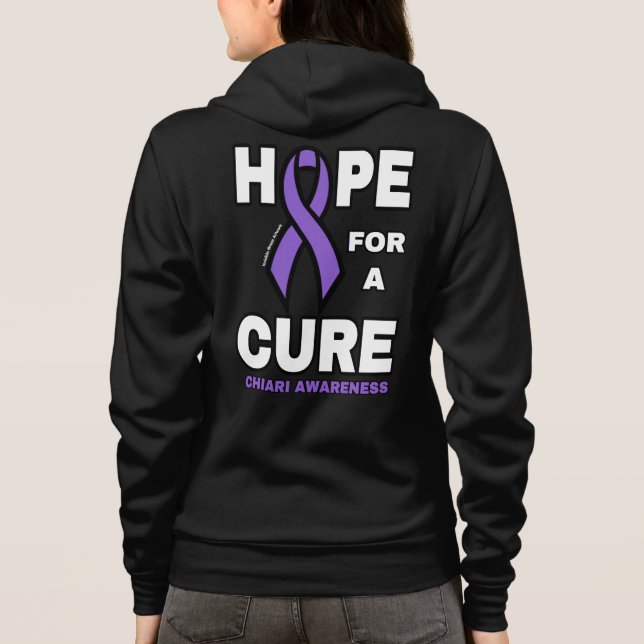 Hope for a Cure...Chiari Hoodie (Back)