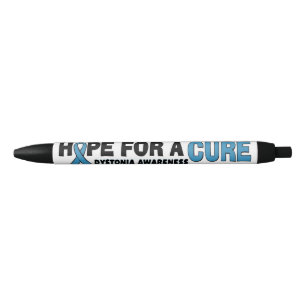 Hope For A Cure...Dystonia Black Ink Pen