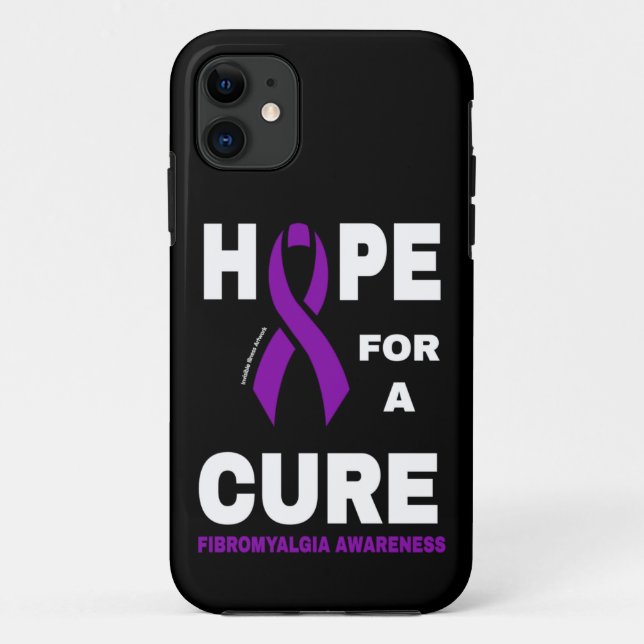 Hope for a Cure...Fibro Case-Mate iPhone Case (Back)