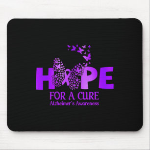 Hope For A Cure For Heimerheimers Warrior Apparel  Mouse Pad