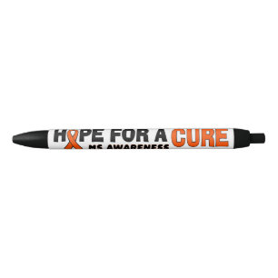 Hope For A Cure...MS Black Ink Pen