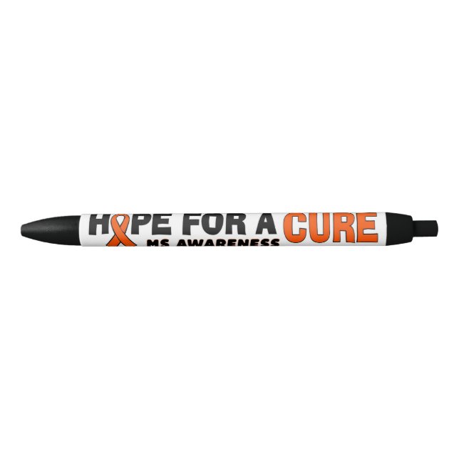 Hope For A Cure...MS Black Ink Pen (Front)
