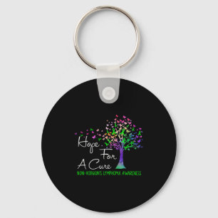 Hope For A Cure Non-hodgkins Lymphoma Awareness Tr Key Ring