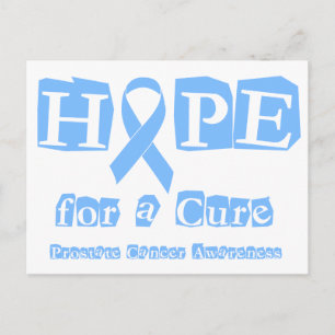 Hope for a Cure - Prostate Cancer Postcard