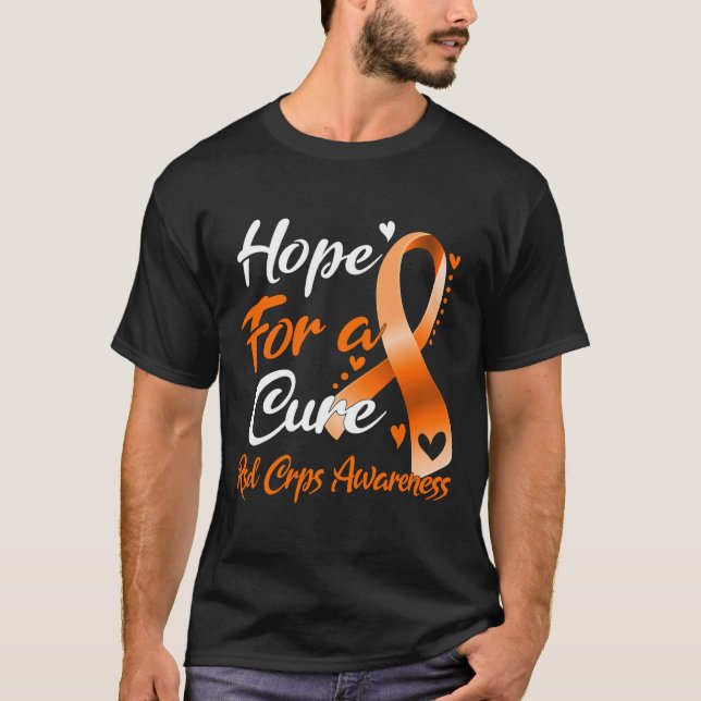 Hope For A Cure Rsd Crps Awareness  T-Shirt (Front)