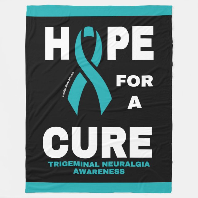 Hope For A Cure...TN Fleece Blanket (Front)