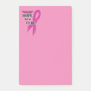 Hope for a Cure/Torn Ribbon...Breast Cancer Post-it Notes