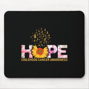 Hope for a World with out Childhood Cancer Be a Ho Mouse Pad