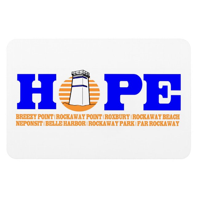 HOPE for Breezy Car Magnet (Horizontal)