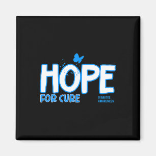 Hope For Cure Diabetes Awareness Magnet