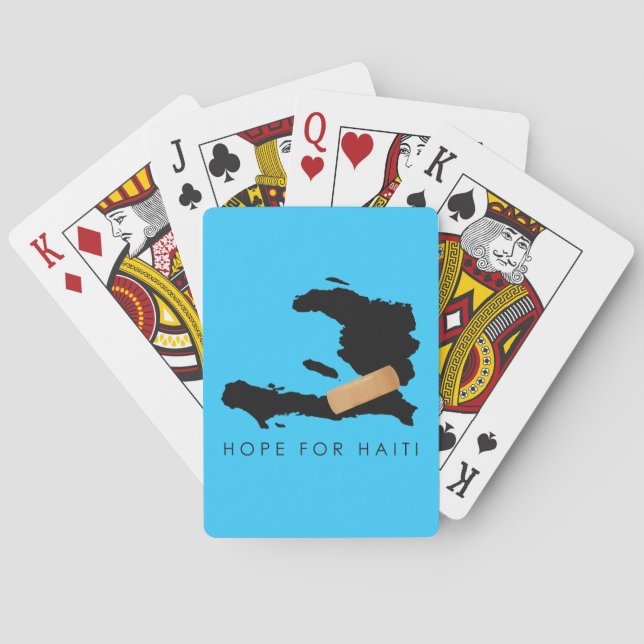 Hope For Haiti Playing Cards (Back)