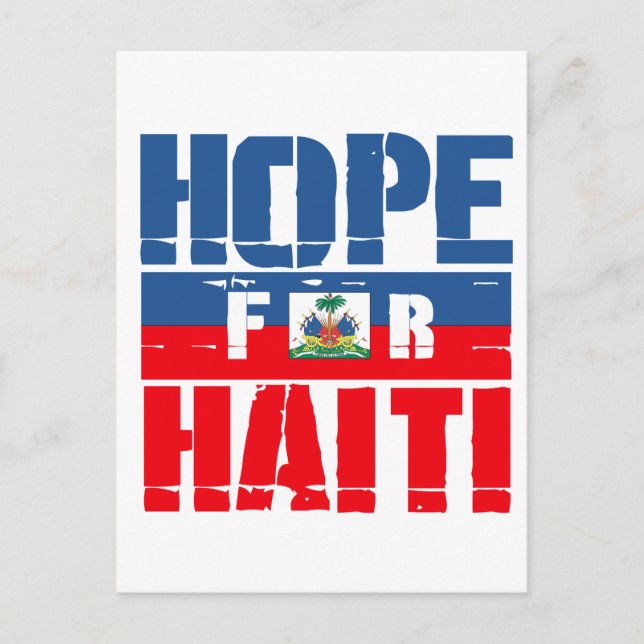 Hope for Haiti Postcard (Front)