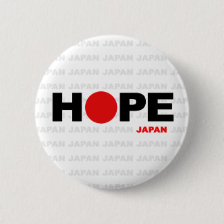 Hope for Japan 6 Cm Round Badge