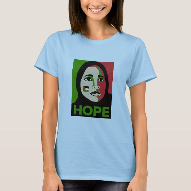 Hope for Palestine T-shirt (Front)