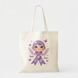 Hope for Pancreatic Cancer Fighters Tote Bag
