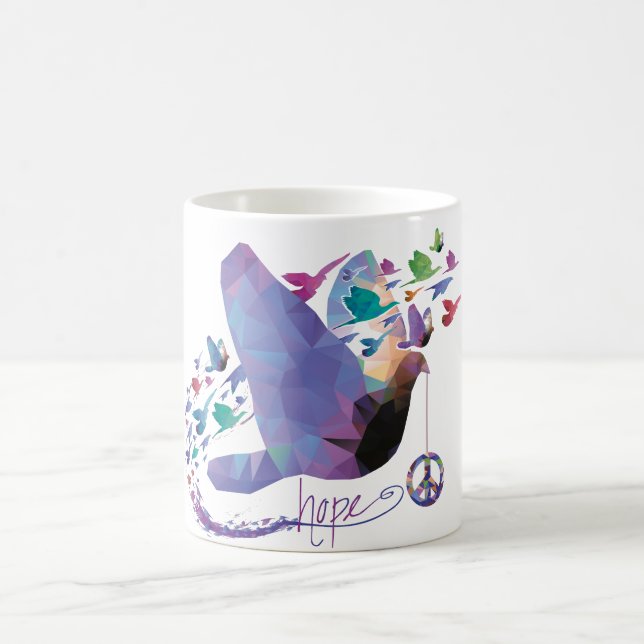 Hope for peace - Mug (Center)