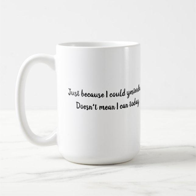 Hope for Tomorrow mug (Left)