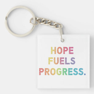 Hope Fuels Progress Key Ring