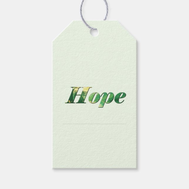 Hope. Gift Tags (Front)