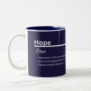 Hope Girl Personalized Name Meaning Mug