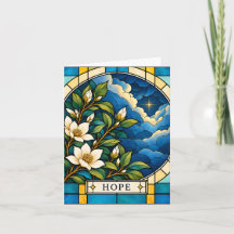 Hope Greeting Card – Light Finds a Way Through