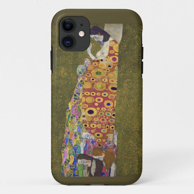 Hope, Gustav Klimt   Case-Mate iPhone Case (Back)