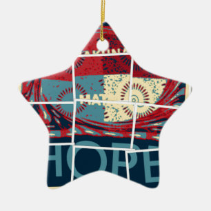 Hope Hakuna Matata Ceramic Tree Decoration