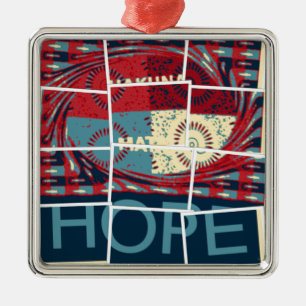 Hope Hakuna Matata Metal Tree Decoration