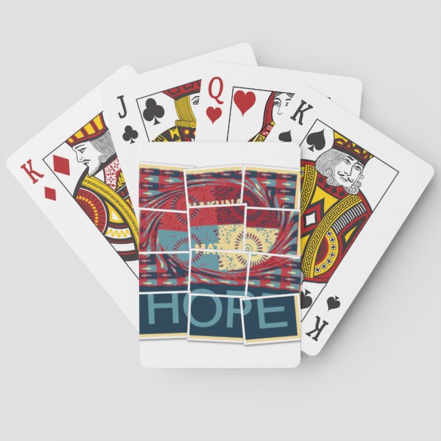 Hope Hakuna Matata Playing Cards (Back)