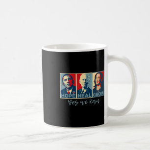 Hope Heal Grow Obama Joe Biden Kamala Harris 2024 Coffee Mug
