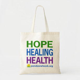 Hope, Healing, Health Bag-Full Colour Tote Bag