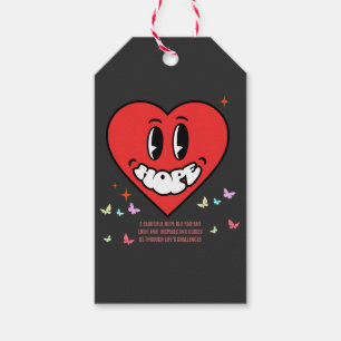Hope Heart Positive Message Self Love Gift Tags
