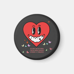 Hope Heart   Positive Message   Self Love Magnet