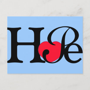 Hope Heart Postcard