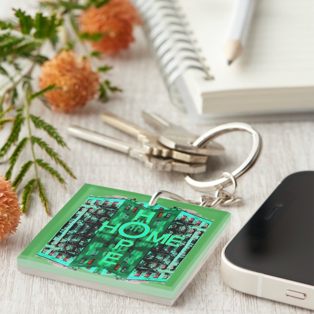 Hope Home  Key Ring (Front Right)