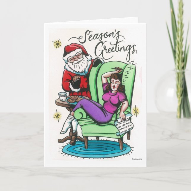 Hope I get my Christmas wish! Card (Front)