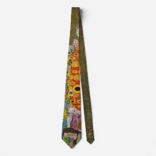 Hope II by Gustav Klimt, Vintage Art Nouveau Tie