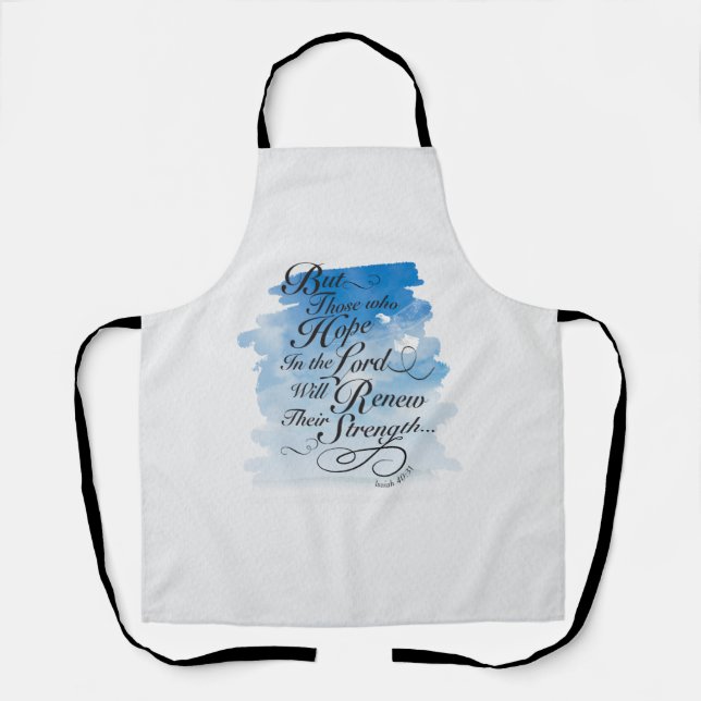Hope in the Lord - Isaiah 40 Apron (Front)