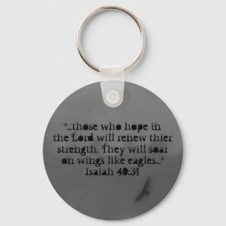 hope in the Lord Key Ring