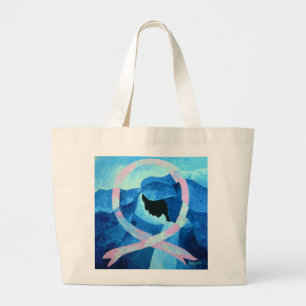 Hope is here 2012 large tote bag